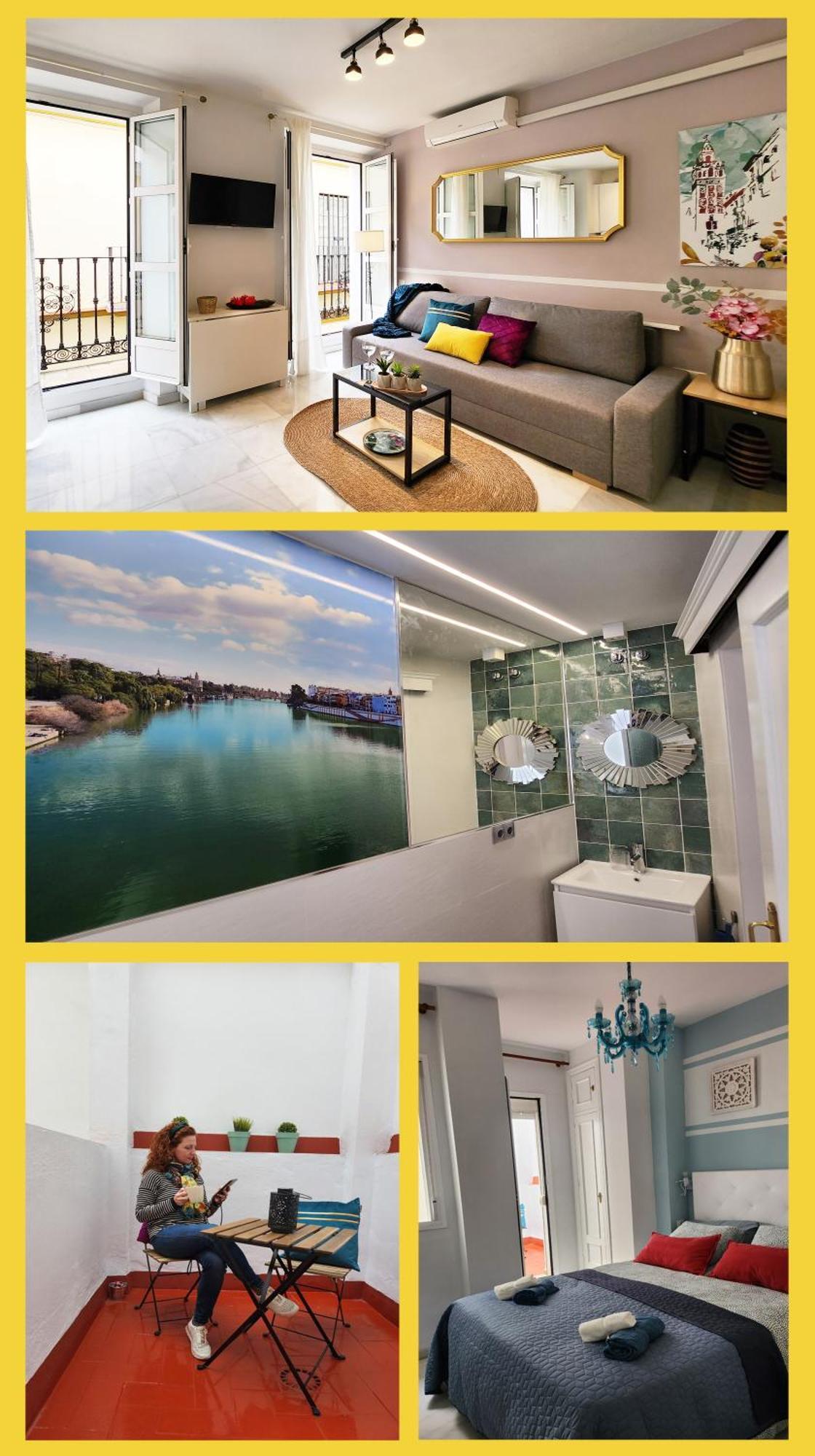Lovely Center Apartments - Balcony Lux Sol Sevilla Eksteriør bilde