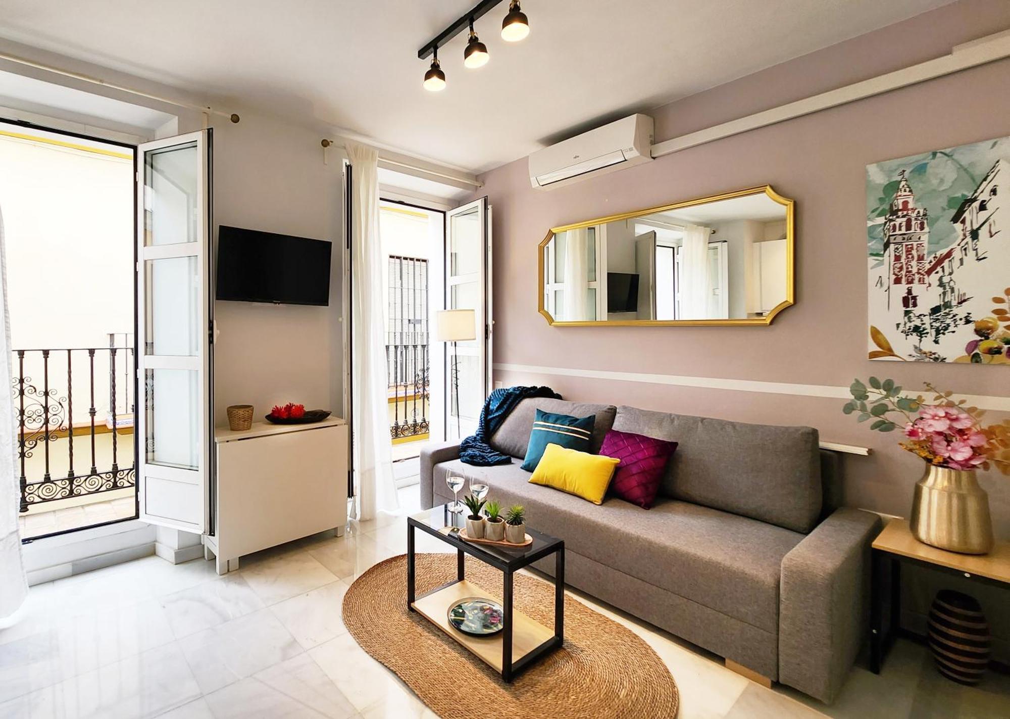 Lovely Center Apartments - Balcony Lux Sol Sevilla Eksteriør bilde
